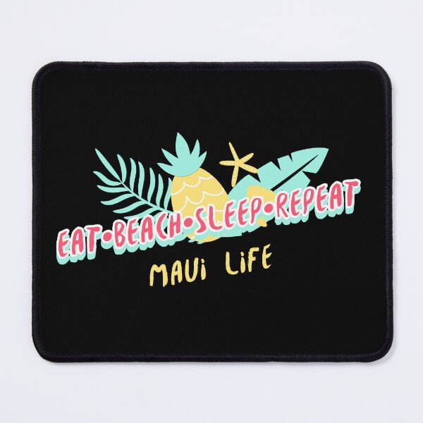 Item preview, Eat Beach Sleep Repeat Maui Life Funny Maui designed and sold by Sachie's Studio.