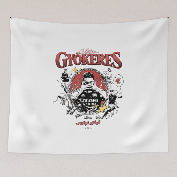 Item preview, Viktor Gyökeres Vintage Football designed and sold by moyjoystudio.