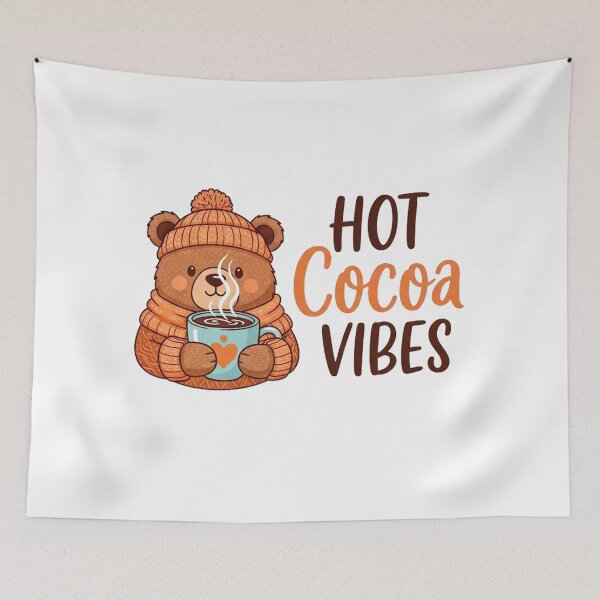 Item preview, Cozy Hot Cocoa Bear designed and sold by Pollock.
