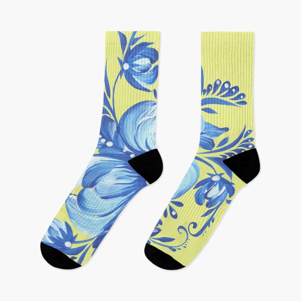 Item preview, blue flowers Ukrainian art Petrykivka art  designed and sold by Sunflower-7.