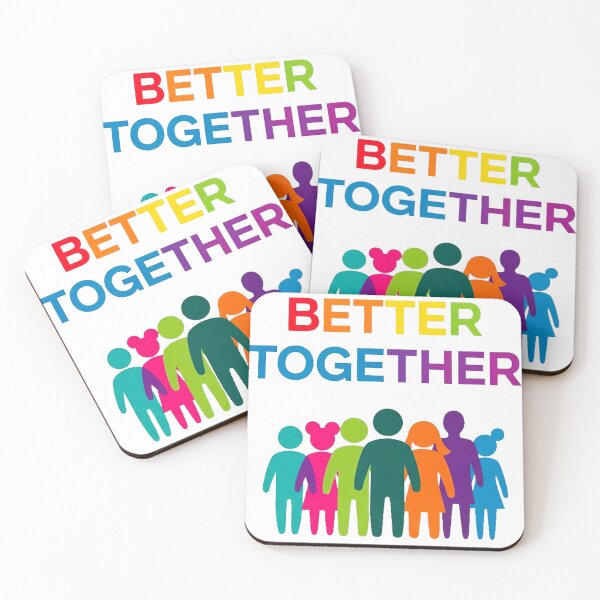 Item preview, Better Together Rainbow designed and sold by Pollock.