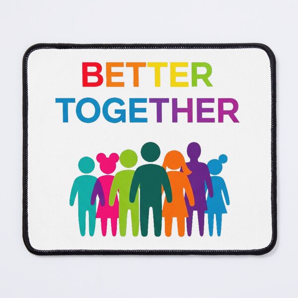 Item preview, Better Together Rainbow designed and sold by Pollock.