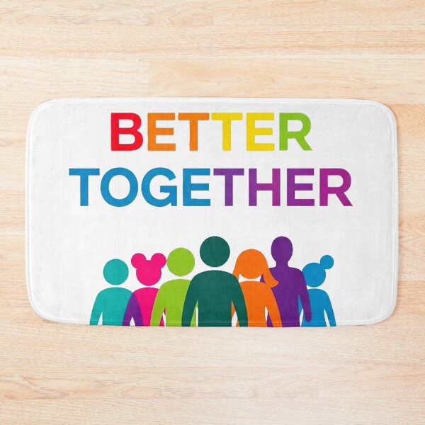 Item preview, Better Together Rainbow designed and sold by Pollock.
