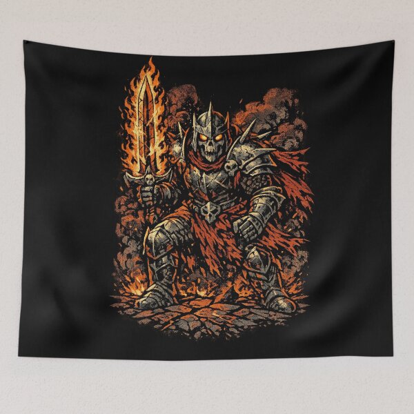 Item preview, Death Knight Dominion  Gothic Warrior Fantasy Shirt designed and sold by Pop-clothes.