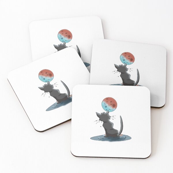 Item preview, Cat Lunar Eclipse designed and sold by StudioSaria.
