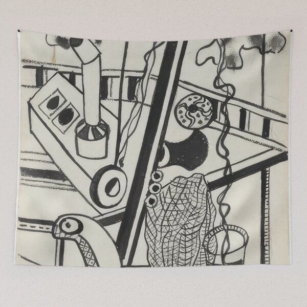 Item preview, Fernand Leger designed and sold by Zohmoros.