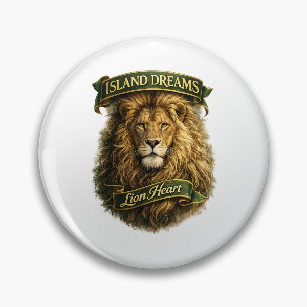 Item preview, Island Dreams – Lion Heart Affirmation designed and sold by Inspirational Jamaican.