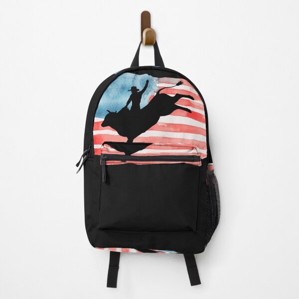 Item preview, American Bull Riding Cowboy Patriotic Rodeo Bull Rider designed and sold by erozzz.