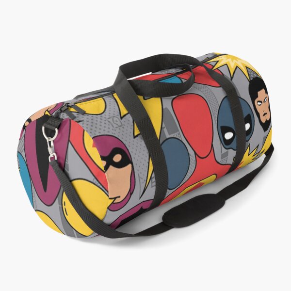 Item preview, Bold Comic Book Superhero Seamless Pattern designed and sold by Midnight Veil Designs.