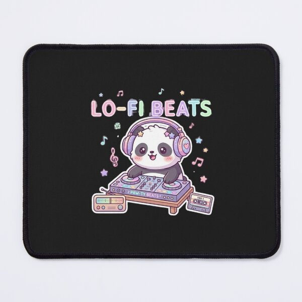 Item preview, ​Kawaii DJ Panda - "Lo-fi Beats" Chill Study designed and sold by TreasureOfAna.