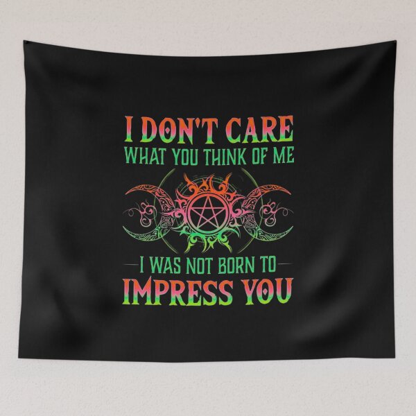 Item preview, ​Born To Be Myself - Neon Witchy Pentagram & Triple Moon designed and sold by TreasureOfAna.