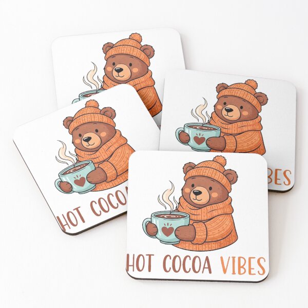 Item preview, Hot Cocoa Vibes Bear designed and sold by Pollock.