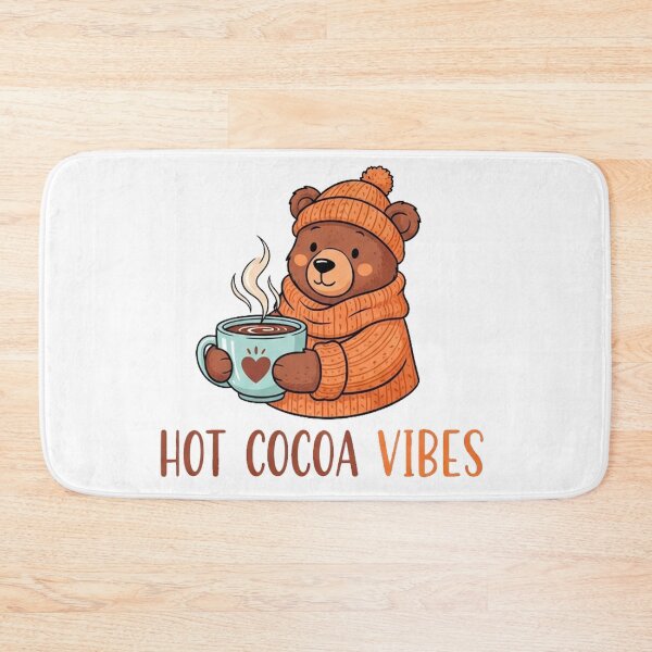 Item preview, Hot Cocoa Vibes Bear designed and sold by Pollock.