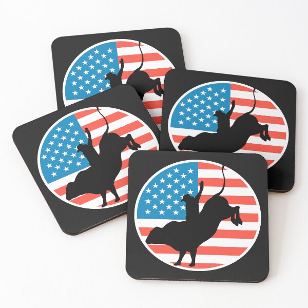 Item preview, American Patriotic Bull riding Cowboy gifts designed and sold by erozzz.