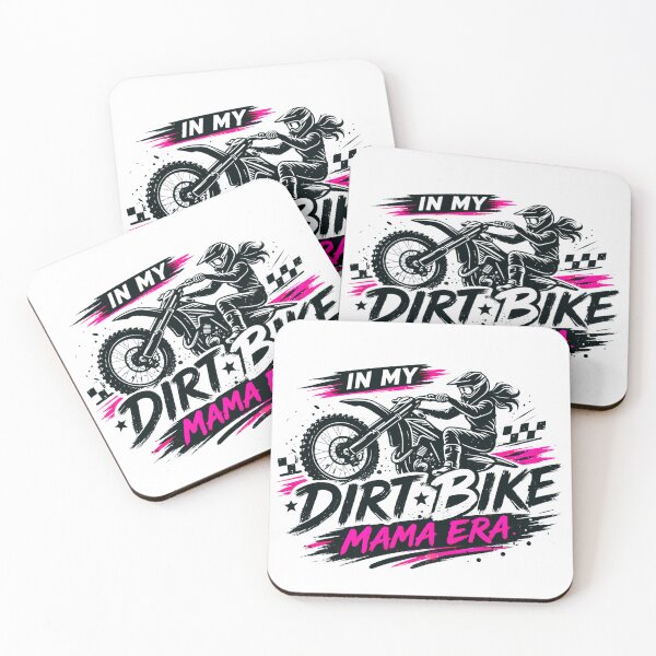 Item preview, Dirt Bike Mom Era Motocross Rider Graphic Design designed and sold by designleon19.