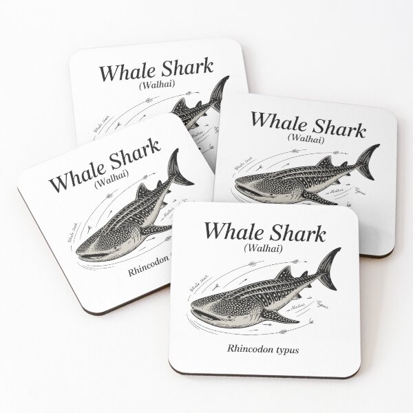 Item preview, Walhai - Whale Shark Vintage  – Rhincodon typus Ocean Marine designed and sold by JessArty ⭐⭐⭐⭐⭐.