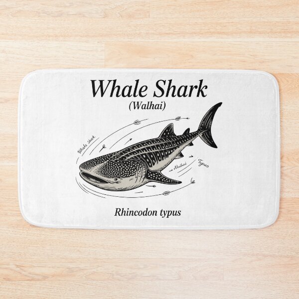 Item preview, Walhai - Whale Shark Vintage  – Rhincodon typus Ocean Marine designed and sold by JessArty ⭐⭐⭐⭐⭐.