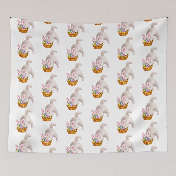 Item preview, Easter Burmilla Cat designed and sold by Sillytoe.