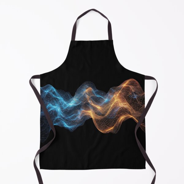 Item preview, Abstract Neon Particle Soundwave Frequencies designed and sold by BassLineDesign.