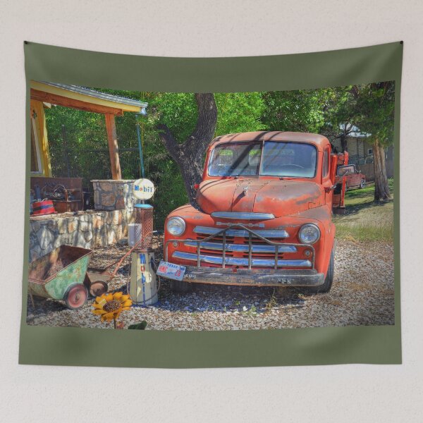 Item preview, Rusty Vintage Truck designed and sold by Savannah Gibbs.
