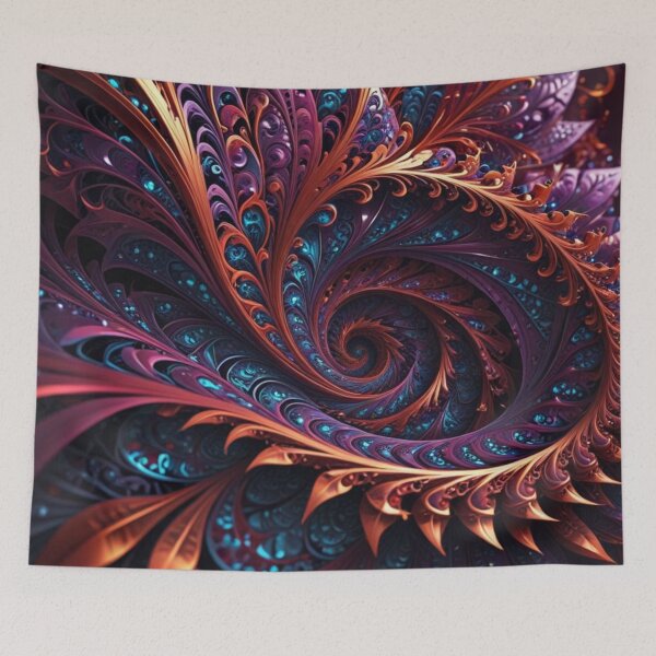 Item preview, Celestial Ember Spiral designed and sold by Harmonic_Layers.