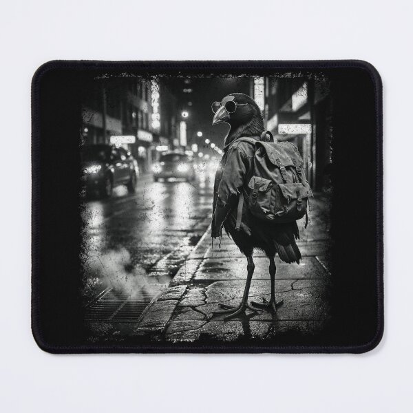 Item preview, Pūkeko Abroad – Urban Kiwi Traveller Meme designed and sold by MvuuStudio.