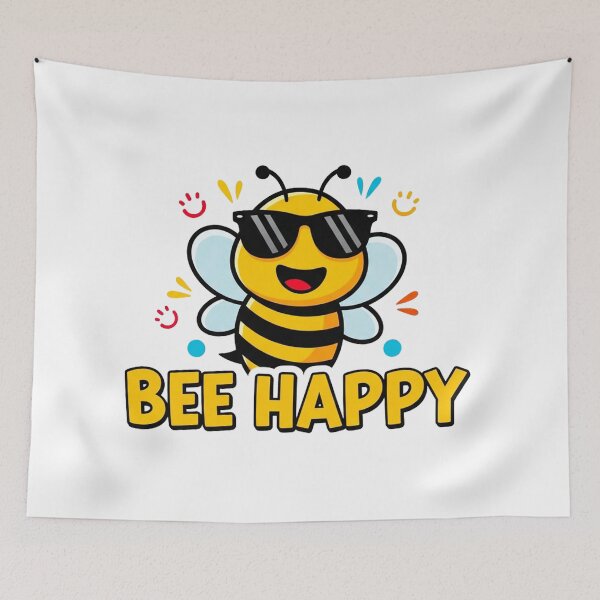 Item preview, Cute Bee Happy Graphic designed and sold by Pollock.