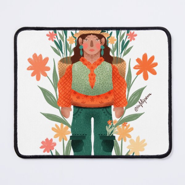 Item preview, Mulher no jardim designed and sold by eufelipem.