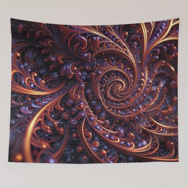 Item preview, Molten Copper Vortex designed and sold by Harmonic_Layers.