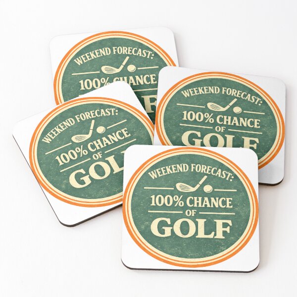 Item preview, Weekend Golf Forecast designed and sold by EastEndTownie.