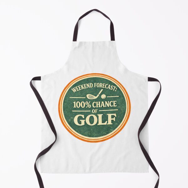 Item preview, Weekend Golf Forecast designed and sold by EastEndTownie.