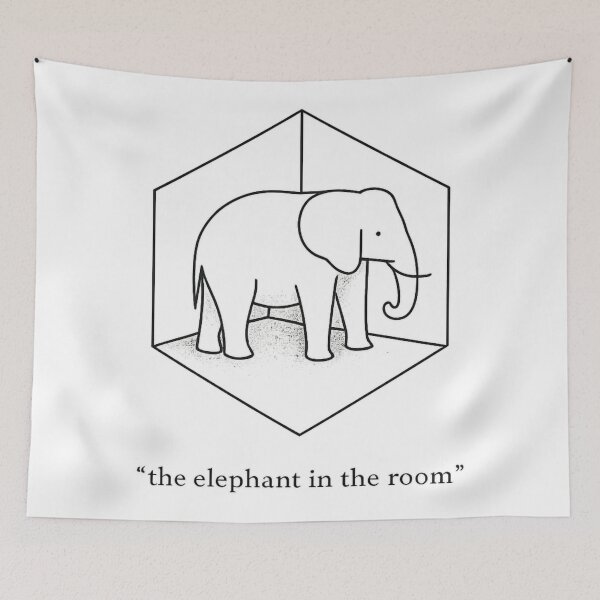 Item preview, Elephant in the room designed and sold by Heritagix.