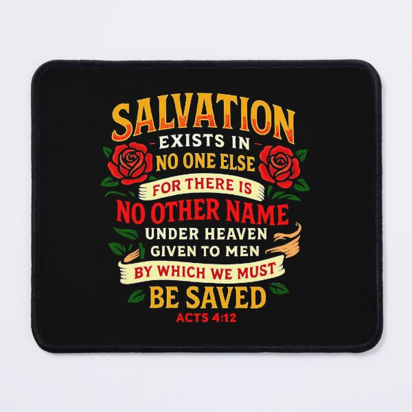 Item preview, Acts 4:12 Salvation Exists In No One Else designed and sold by plushism.