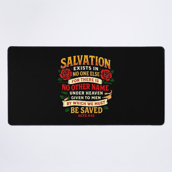 Item preview, Acts 4:12 Salvation Exists In No One Else designed and sold by plushism.