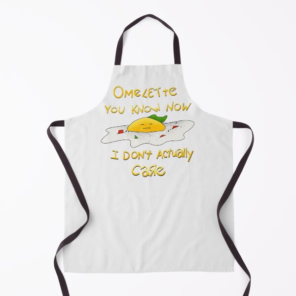 Item preview, Omelette You Know Now - I Don't Actually Care Funny Egg Pun designed and sold by TheArtOfTreble.