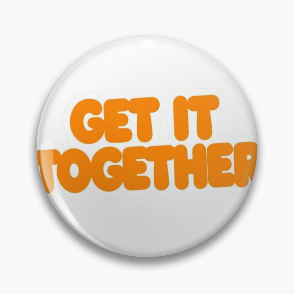 Item preview, Get It Together Retro Wavy Dopamine Decor Graphic designed and sold by TheOrganizedHaven1.