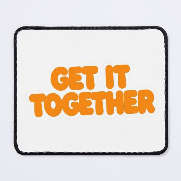 Item preview, Get It Together Retro Wavy Dopamine Decor Graphic designed and sold by TheOrganizedHaven1.