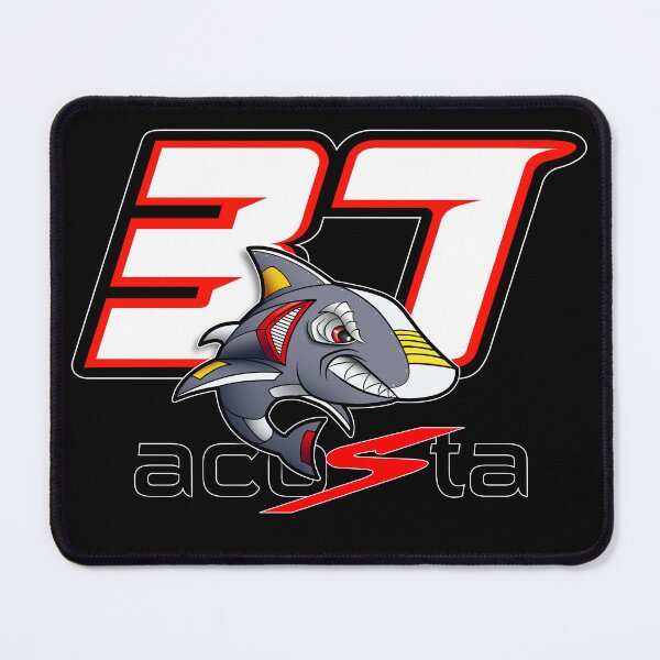 Item preview, Pedro Acosta #37 3D Shark RED KTM MotoGP Tiburon Name Logo Black designed and sold by Fan Art Station .