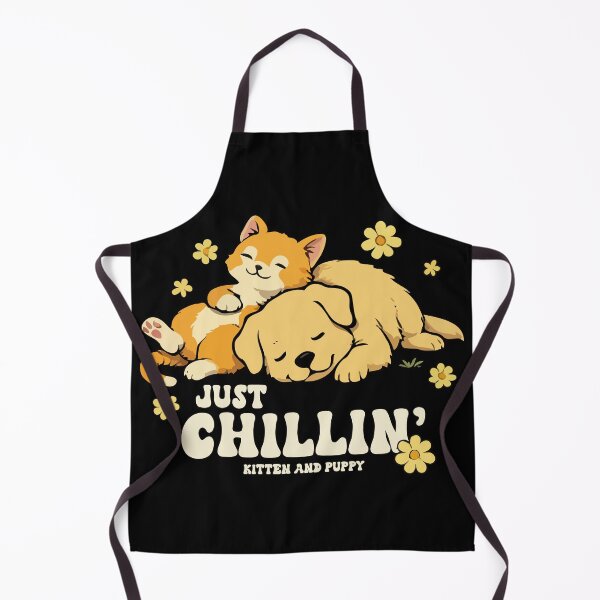 Item preview, Just Chillin' Kitten and Puppy designed and sold by wingstar.