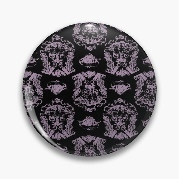 Item preview, Antique Furniture Decorations Checker Mauve & Black designed and sold by Digitalmyth's Designs.