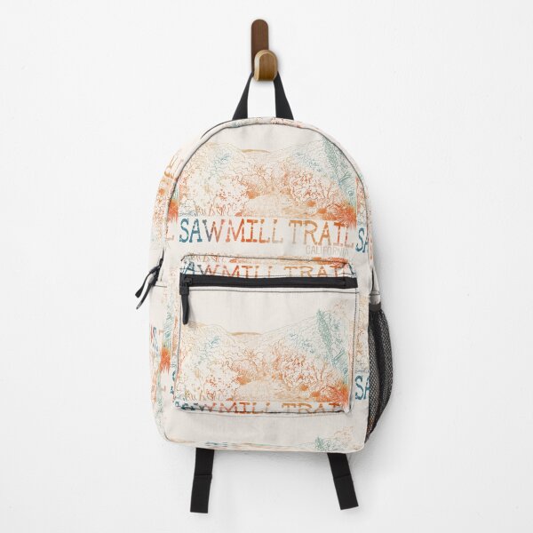 Item preview, Sawmill Trail California - Vintage Hiking Landscape Illustration designed and sold by TheArtOfTreble.
