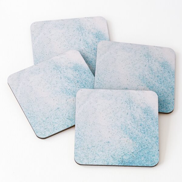Item preview, White Granular Texture with Blue Specks designed and sold by Arturo Daniel Garcia Palomo.