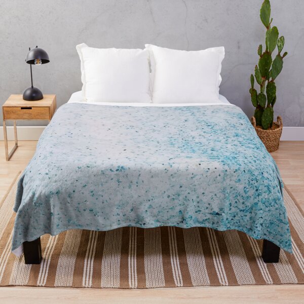 Item preview, White Granular Texture with Blue Specks designed and sold by Arturo Daniel Garcia Palomo.