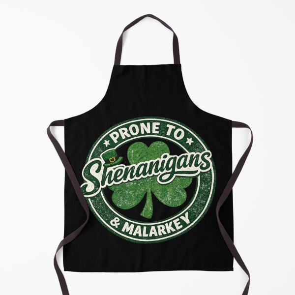 Item preview, Prone to Shenanigans and Malarkey Funny St Patricks Day designed and sold by Ali-printshop.