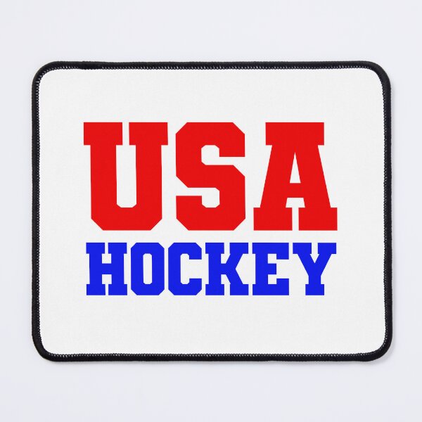 Item preview, USA Hockey, Red and Blue Bold Sports designed and sold by Memes N Lore .