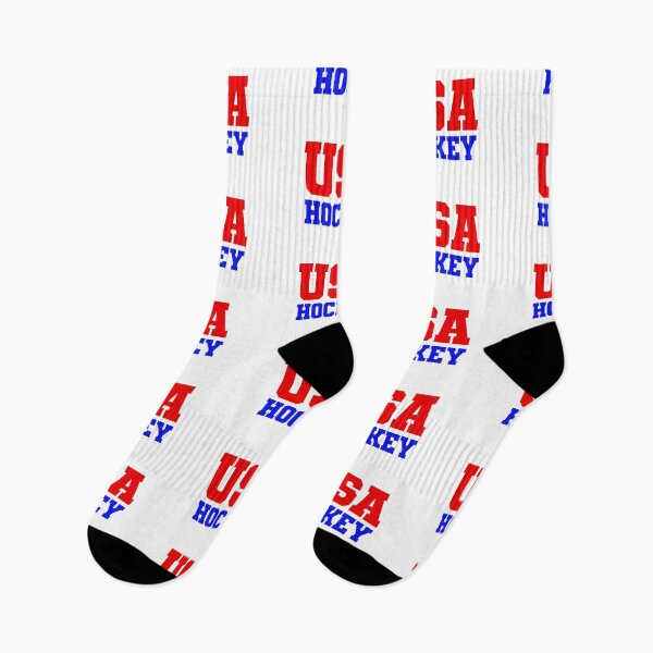 Item preview, USA Hockey, Red and Blue Bold Sports designed and sold by Memes N Lore .