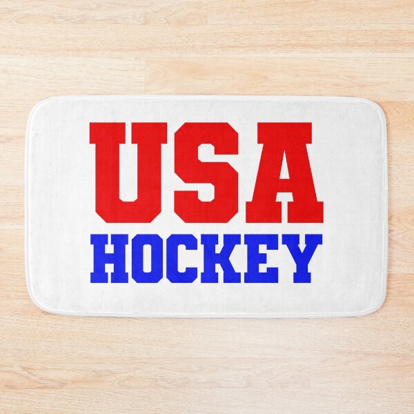 Item preview, USA Hockey, Red and Blue Bold Sports designed and sold by Memes N Lore .
