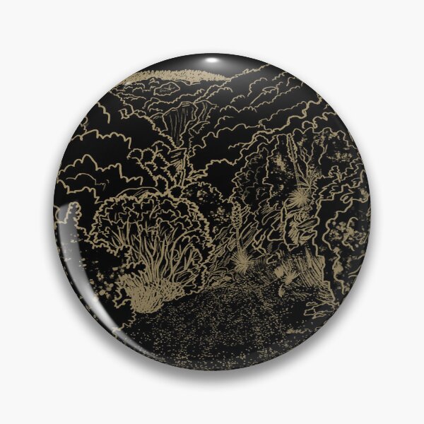 Item preview, Sawmill Trail California - Dark Night Hiking Landscape Art designed and sold by TheArtOfTreble.