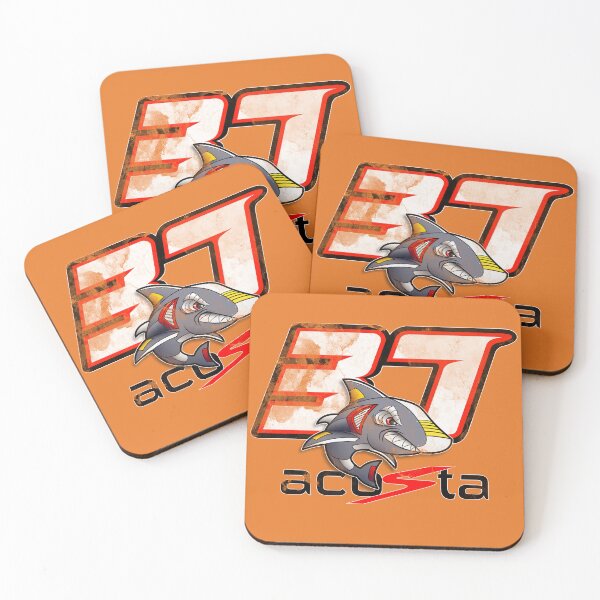 Item preview, Pedro Acosta #37 Grunge Weathered Old Shirt Shark RED KTM MotoGP Tiburon designed and sold by Fan Art Station .