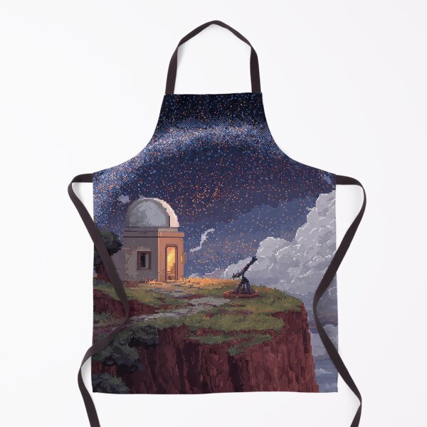 Item preview, Pixel Art Observatory on Starry Cliff designed and sold by Rtymer.